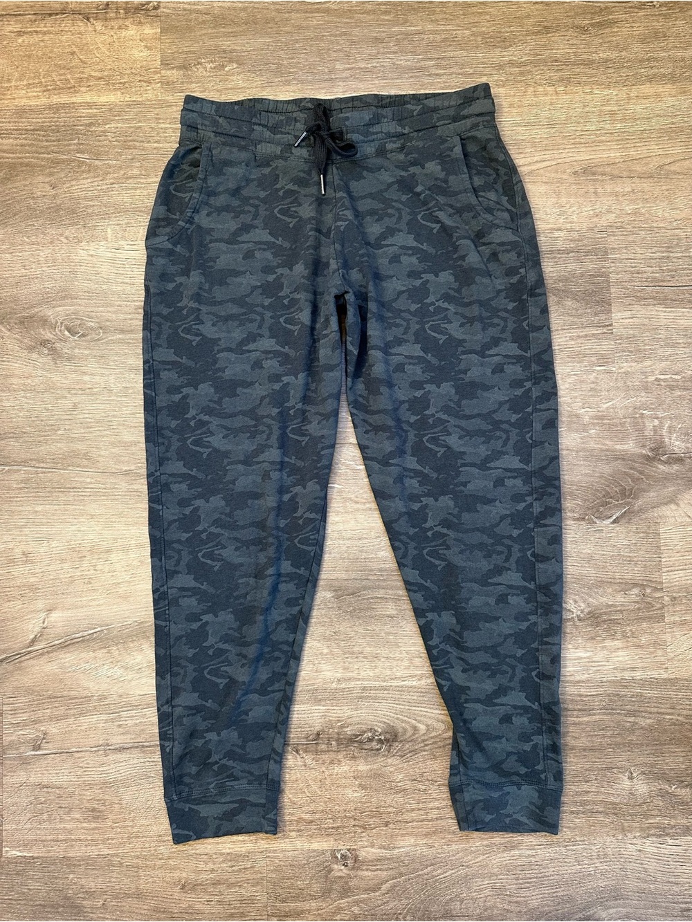 TASC Grey Camouflage Jogger Pants - Charcoal